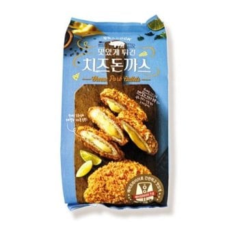 텐바이텐 피코크 돈가스 맛있게 튀긴 치즈돈까스 600g X 3개