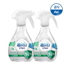 섬유탈취제 항균플러스 산뜻한향 용기형 370ml 2개