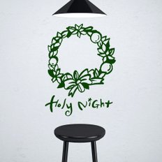 1AM 크리스마스 리스 스티커 Holy night