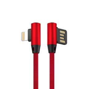 Login 양면 USB 메탈 L타입 게임용 충전 케이블 100CM 5핀 8핀 C타입