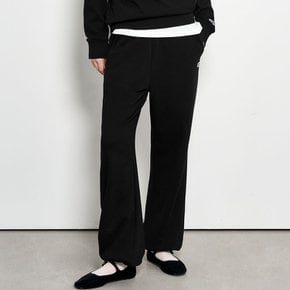 UNISEX 에센셜 코지 스웨트 조거 팬츠 [BLACK] / SBD1U52040-WOMAN