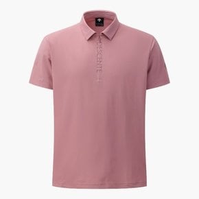 골프반팔티 GQC DR11MFTS2F-PK 남성 반집업 카라 반팔 티셔츠 / Pink