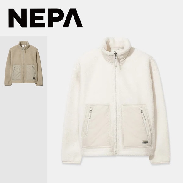 [부산점] 여성 부클 크롭 플리스자켓 7L86160