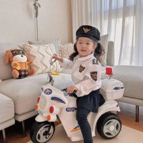 어린이 경찰오토바이 유아전동차
