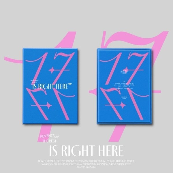 [CD]세븐틴 (Seventeen) - Seventeen Best Album [17 Is Right Here] Dear Ver. [2Cd] / Seventeen - Seventeen Best Album [17 Is Right Here] Dear Ver. [2Cd]  {04/29발매}