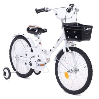 삼천리자전거 [SSG]삼천리 아이바이크 18인치 화이트 접이식 보조바퀴자전거