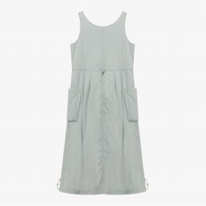 [노스페이스 공식] NT7ZR30L 화이트라벨 여성 아이스런 원피스_COOL GRAY
