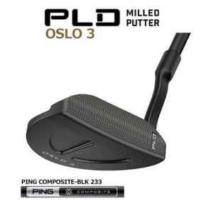 5739799 핑 PING PLD MILLED PUTTER OSLO 3 COMPOSITE-BLK 233 샤프트 일본  PA3464519