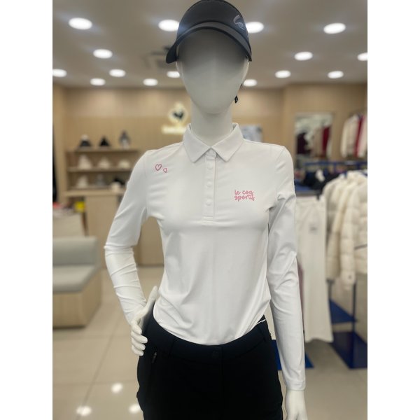 [여주점] 여성 기본 제원단에리 티셔츠 GQ122LTL21 WHTE