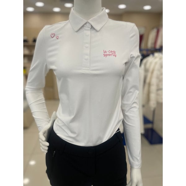 [여주점] 여성 기본 제원단에리 티셔츠 GQ122LTL21 WHTE