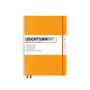 독일 불렛저널 로이텀 다이어리 위클리 노트 LEUCHTTURM1917 368143 Master Slim Notebook A4 Ha