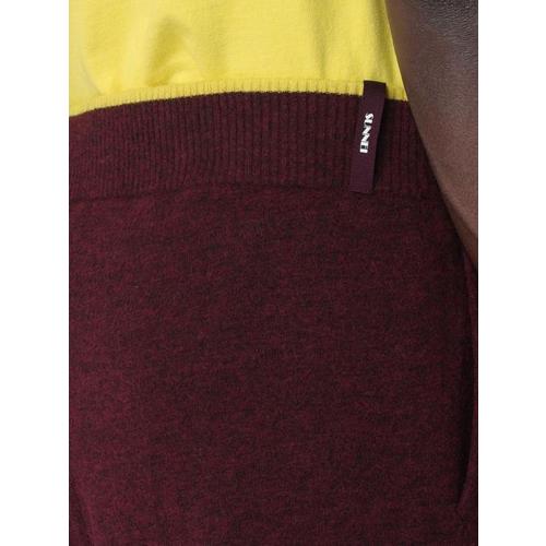 써네이 스트레이트 팬츠 RTWXKNW023 7774 Burgundy