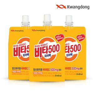 광동제약 [무료배송] 광동 비타500 치어팩 250ml 30팩