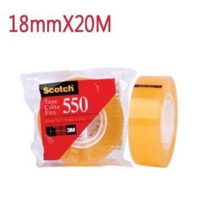 3M 스카치 다용도테이프(리필) 18mm*20M 지관 1인치 550R