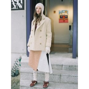 YANA ALPACA BOUCLE DOUBLE COAT_BUTTER