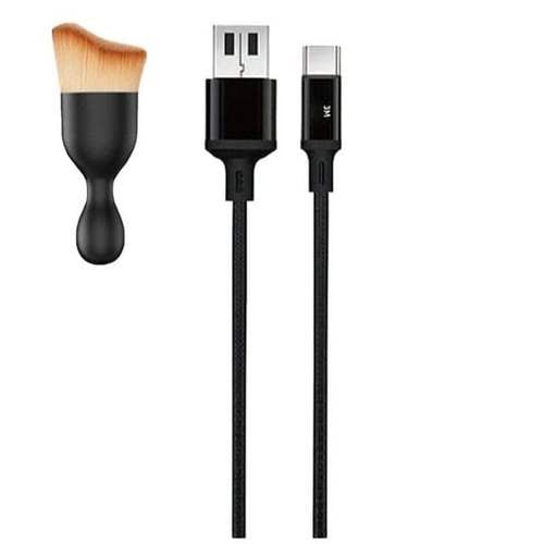 핸드폰 충전케이블 USB C타입 고속 충전 데이터 케이블 3m 다용도 먼지 브러쉬 세트