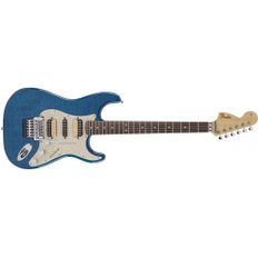 Fender Michiya Haruhata Stratocaster, Rosewood Fingerboard, Caribbean Blue Trans 일렉트릭