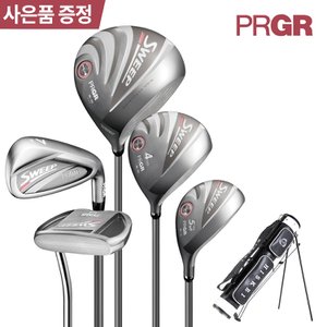 골프진 [프로기어 정품]PRGR SWEEP M16 여성 풀세트 10PCS+하프백