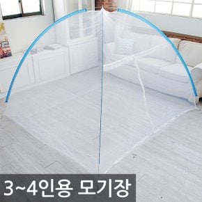 원터치 모기장 3~4인용 모기장텐트 사각모기장 침대