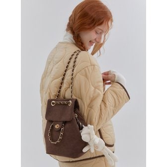 아노에틱 ANC CLASSIC BACKPACK_SUEDE BROWN