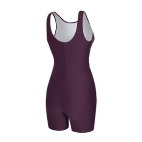 여성 일반 U-BACK  3부 반신 실내수영복(플라워댄스)(A3BL1LH05)WIN