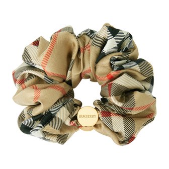 버버리 [부산점] 체크 스크런치 헤어밴드 8119726