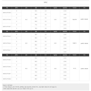 벤투스블랙TR 5S,5X,6S,6X,7S,7X 드라이버,우드샤프트 슬리브,그립포함일본정품