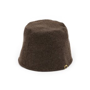 STAND BUCKET / STRIPE KNIT / M BROWN