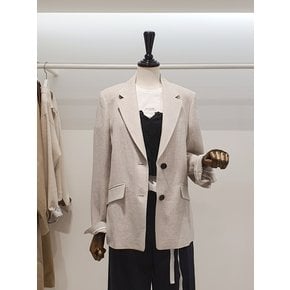 [파주점] 쥬크 주크 린넨혼방 루즈핏 테일러드 자켓(V262MSF940)