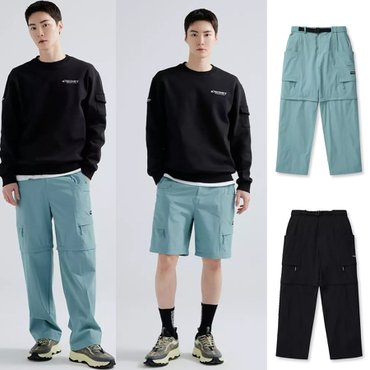디스커버리 [24S/S] 디스커버리 DMPT7A043 남성 디테쳐블 루즈 카고팬츠 등산팬츠