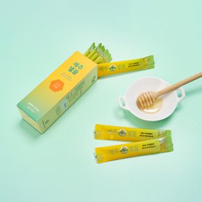 제주 벌꿀 감귤꿀 감귤꽃꿀 10개입 100g 스틱 꿀 답례품
