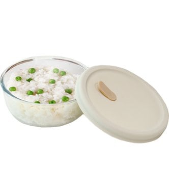 네오플램 내열유리 냉동밥보관용기 밥용기 1P 360ml