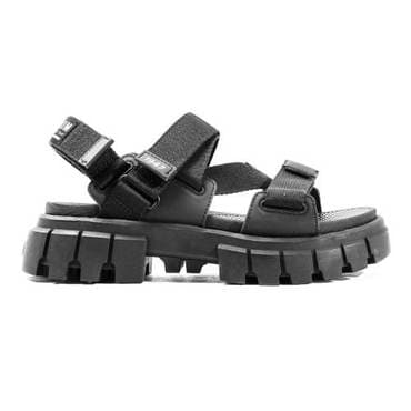 팔라디움 (Palladium) 리볼트 블랙 플랫폼 샌들 98578-008-M