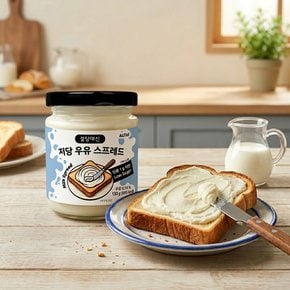 설탕대신 저당 우유 스프레드 130g, 1개