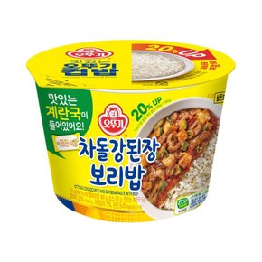 [오뚜기] 맛있는 오뚜기 컵밥 차돌강된장보리밥(즉석국) 315g x 3개