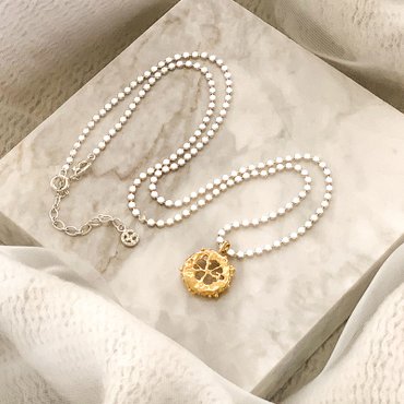 구베 [권유리 착용/GOOBE] TWII NECKLACE