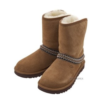 UGG [어그] FW24 여성 클래식 폴더블 퍼 부츠 1161770 CHESTNUT