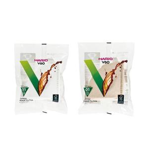 V60 종이필터 커피 필터 드리퍼 종이 여과지 VCF 01 100매입