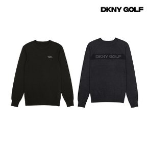 [비노출 특가] [DKNY] 라운드 니트 남성 2종세트
