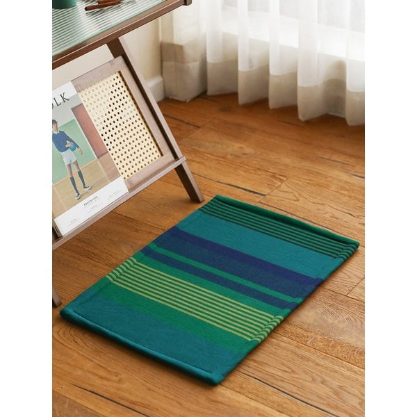 오가닉코튼 발매트 겸 주방매트 플로잉터틀 2 size