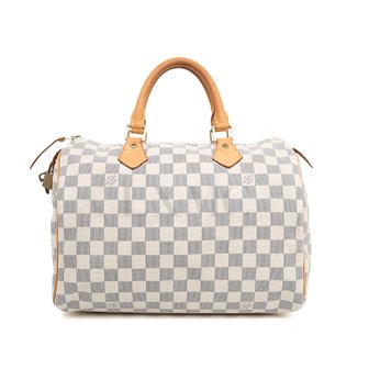 LOUIS VUITTON [중고명품] 럭스애비뉴 루이비통 아주르 스피디 30CM 보스턴 N41533