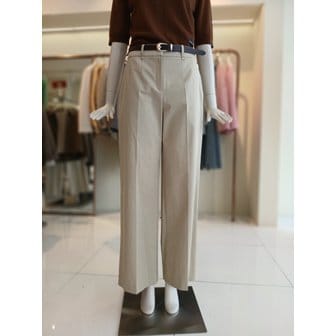 CC콜렉트 [여주점] 씨씨콜렉트 벨티드세미와이드코튼팬츠 E261msa105