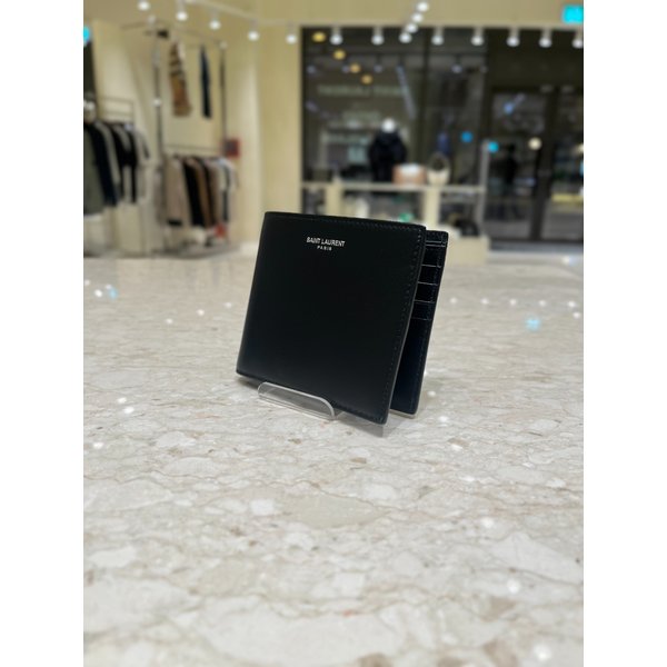[부산점] 남성 실버로고 반지갑 396307-0U90N-1000