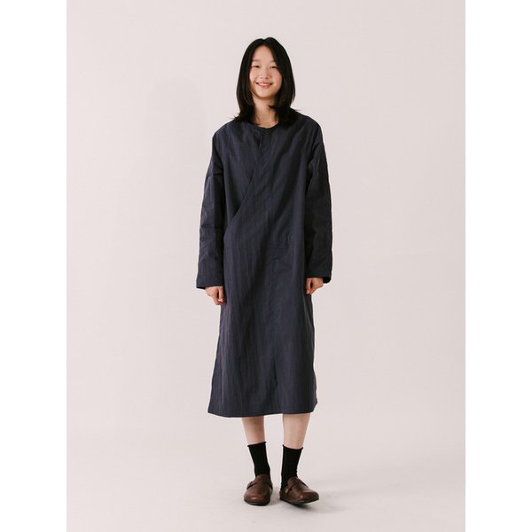 Vincent Wrap Dress_ NAVY