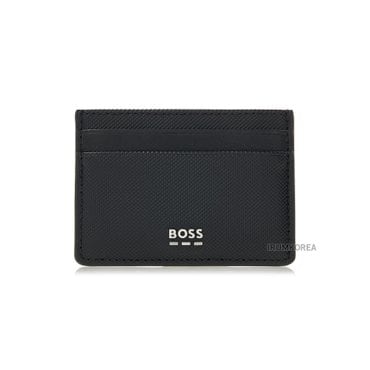 BOSS [휴고보스] SS25 남성 엠보스드 카드지갑 50536095 001