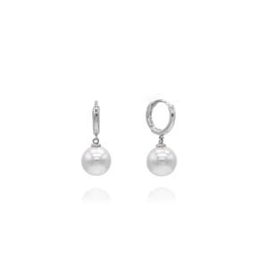 Seraphine Swarovski Pearl One touch 925 Silver Earring