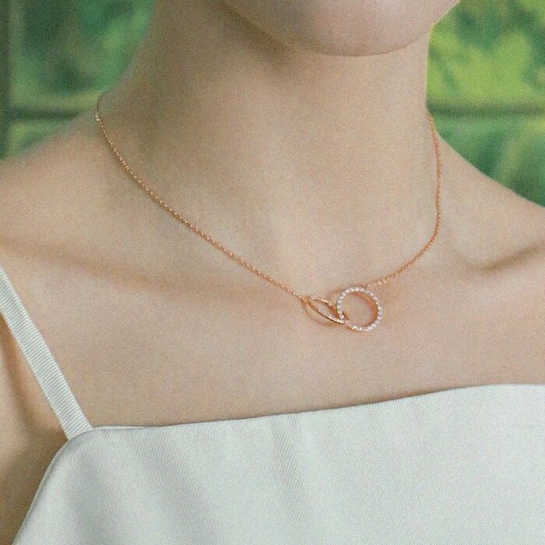 폴링 라운드 목걸이 NA0619