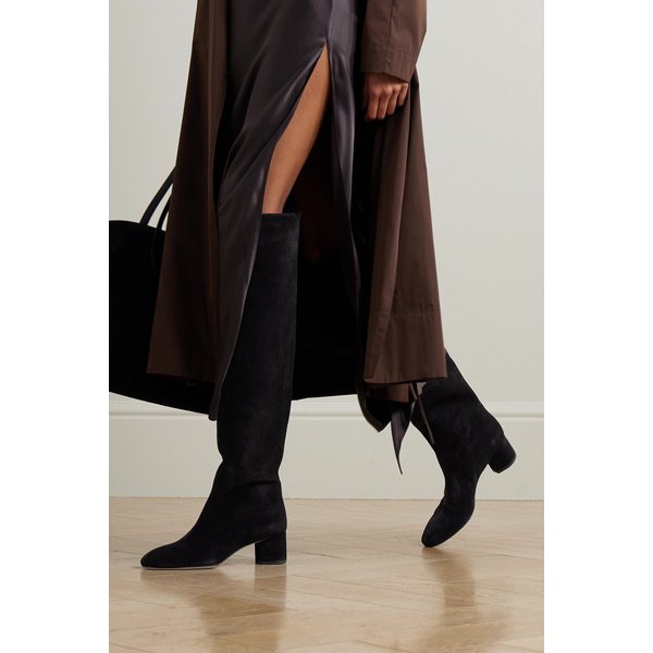 에이디 윌라 스웨이드 오버더니 부츠 46376663162907293