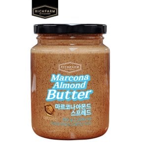 마르코나아몬드스프레드 400g x1통 아몬드버터 넛버터