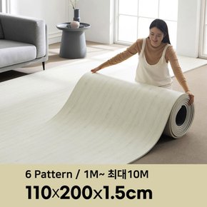 15T PVC 층간소음방지 롤매트 폭 110cm x 2m